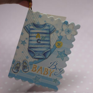 mini greeting card for boys