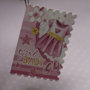 mini greeting card for girls